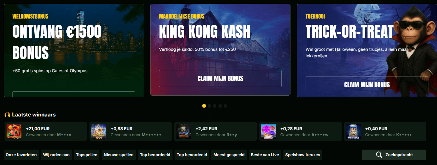 Ontdek Spannend Casinospelplezier bij SlotMonkey